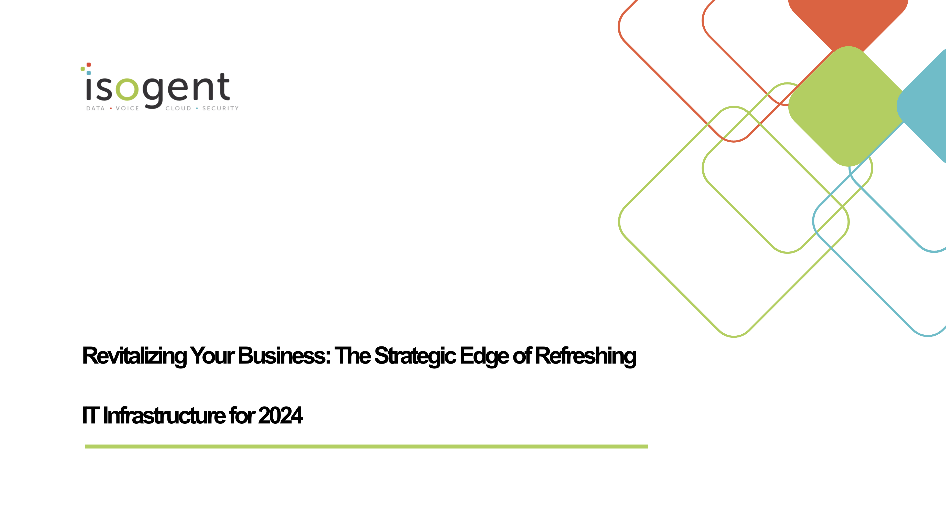 Revitalizing Your Business: The Strategic Edge of Refreshing IT Infrastructure for 2024